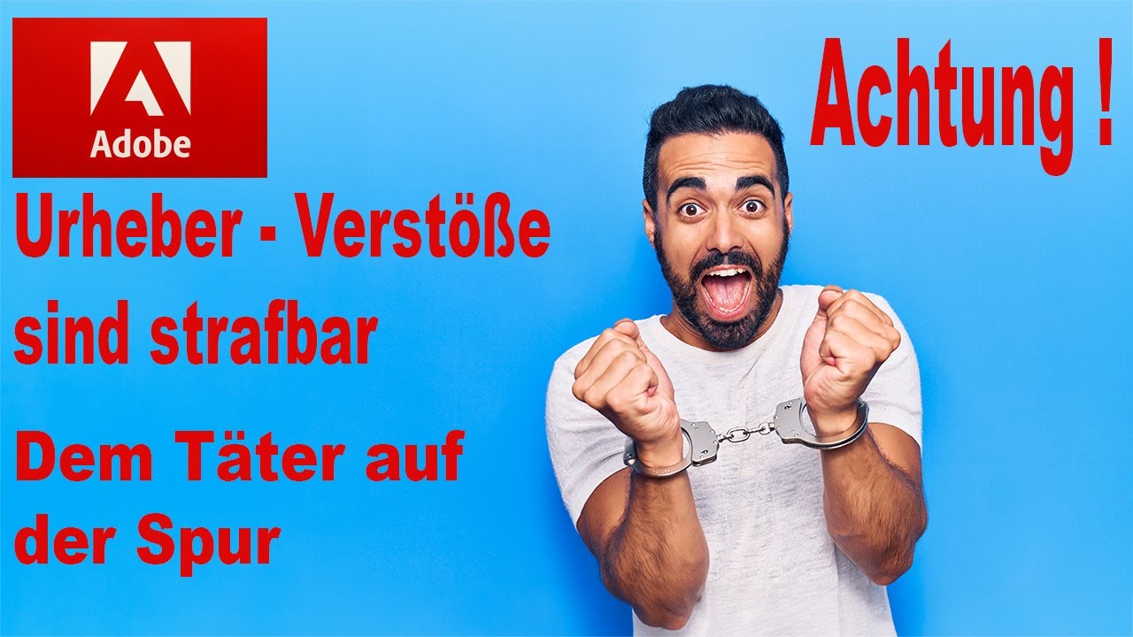Bilder Fälschung - Täter leben jetzt gefährlich - Jeder kann es erkennen - Adobe CAI