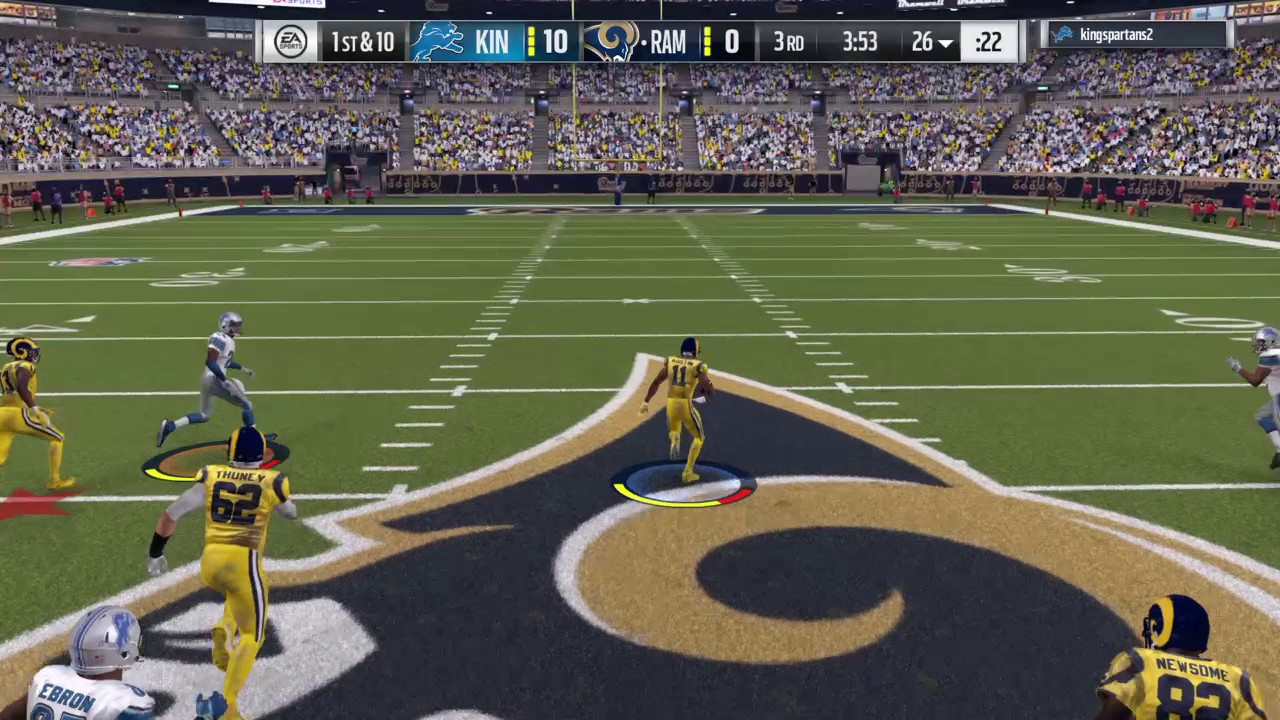 (MUT 17 online) Tavon Austin 74-Yard rushing touchdown
