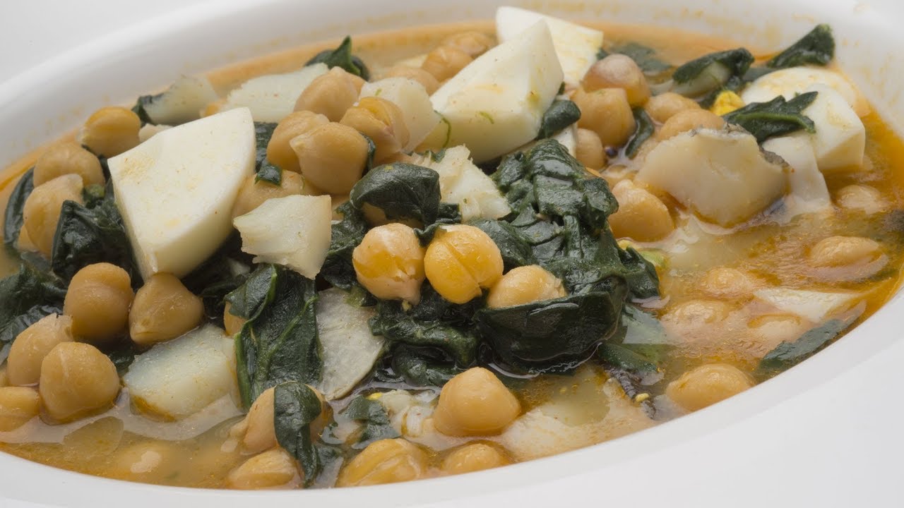 Receta de Garbanzos con bacalao de Karlos Arguiñano