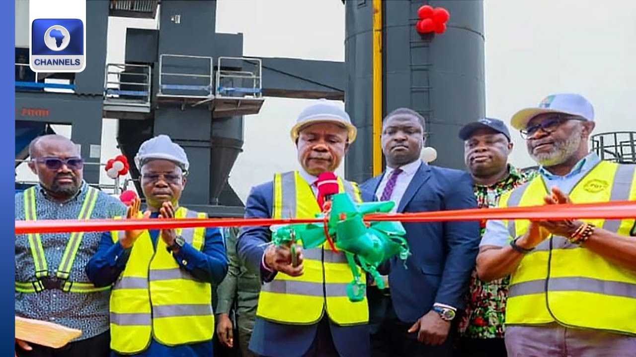 Enugu Asphalt Production: Gov Mbah Commissions State Owned Mega Plant