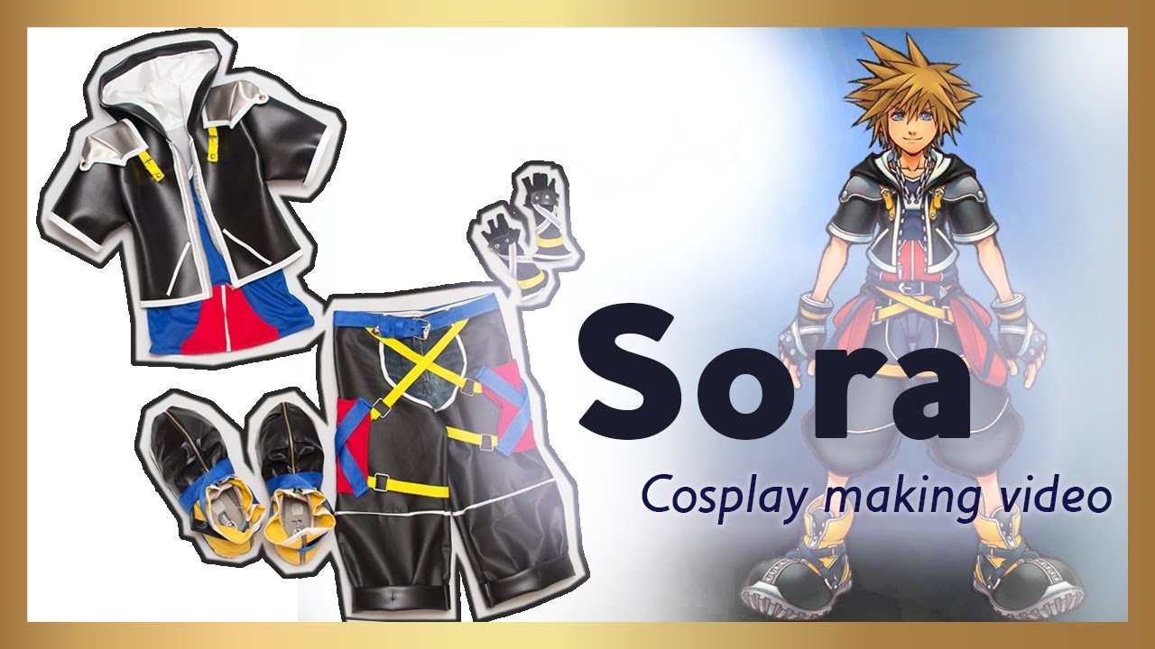 Kingdom Hearts' Sora cosplay making video - by Pato Lagarda