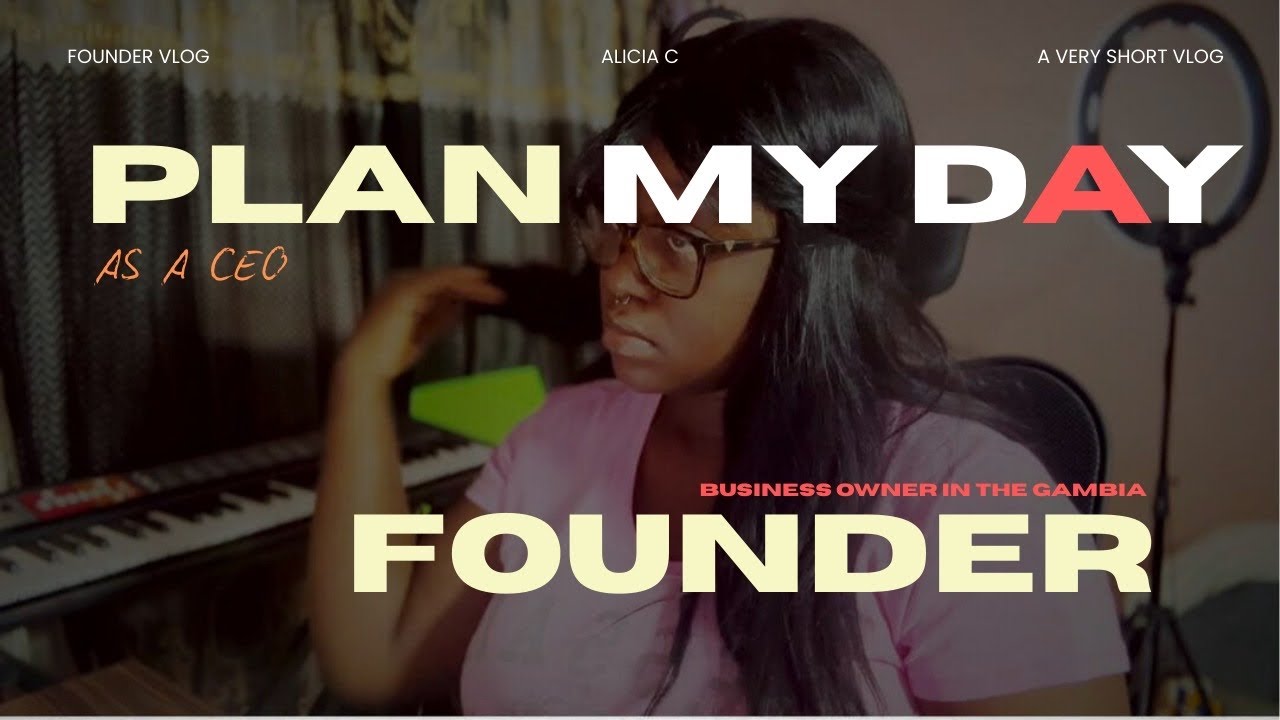 This is How Hard Planning my Day is as a Founder. 