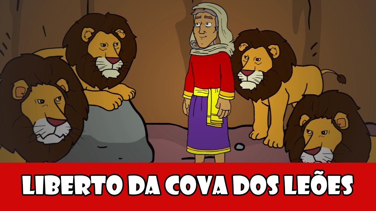 DESENHOS BÍBLICOS - LIBERTO DA COVA DOS LEÕES