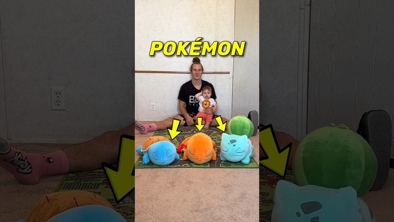 BABY CHOOSES STARTER POK&Eacute;MON! 🥰