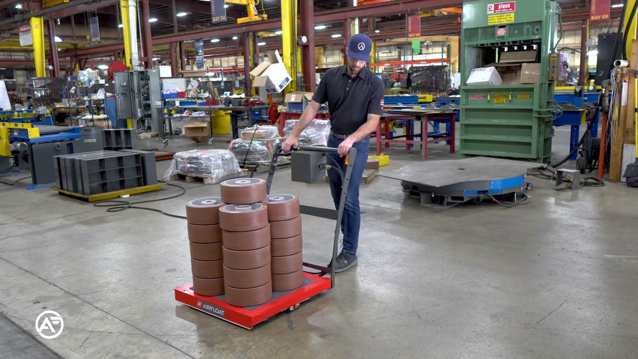 Airfloat Air Caster Utility Platform with 966 lbs.