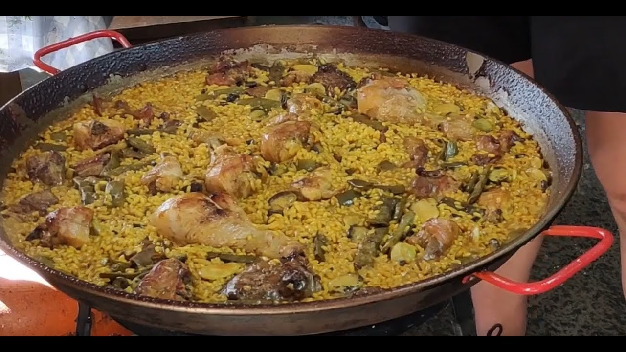 PAELLA VALENCIANA TRADICIONAL PASO A PASO