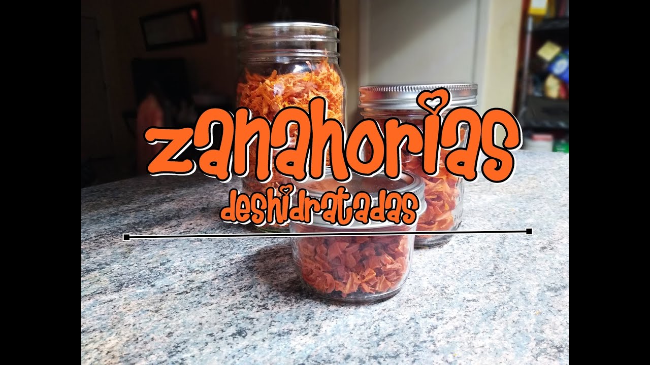 Zanahorias Deshidratadas