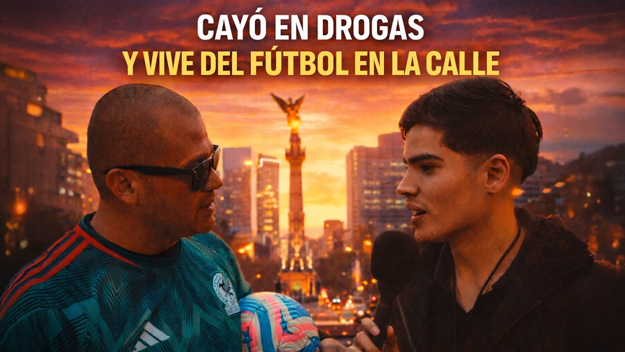 Jugó en Necaxa, Cayó en Drogas y Hoy Vive del Fútbol en la Calle | Diego El Diez
