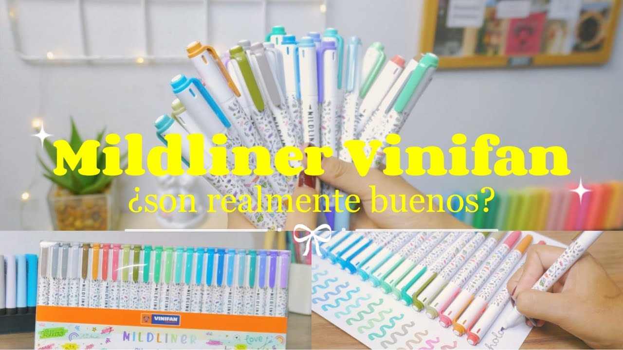 ¿Estos resaltadores MILDLINER VINIFAN son copia de Mildliner Zebra? | unacraftermás