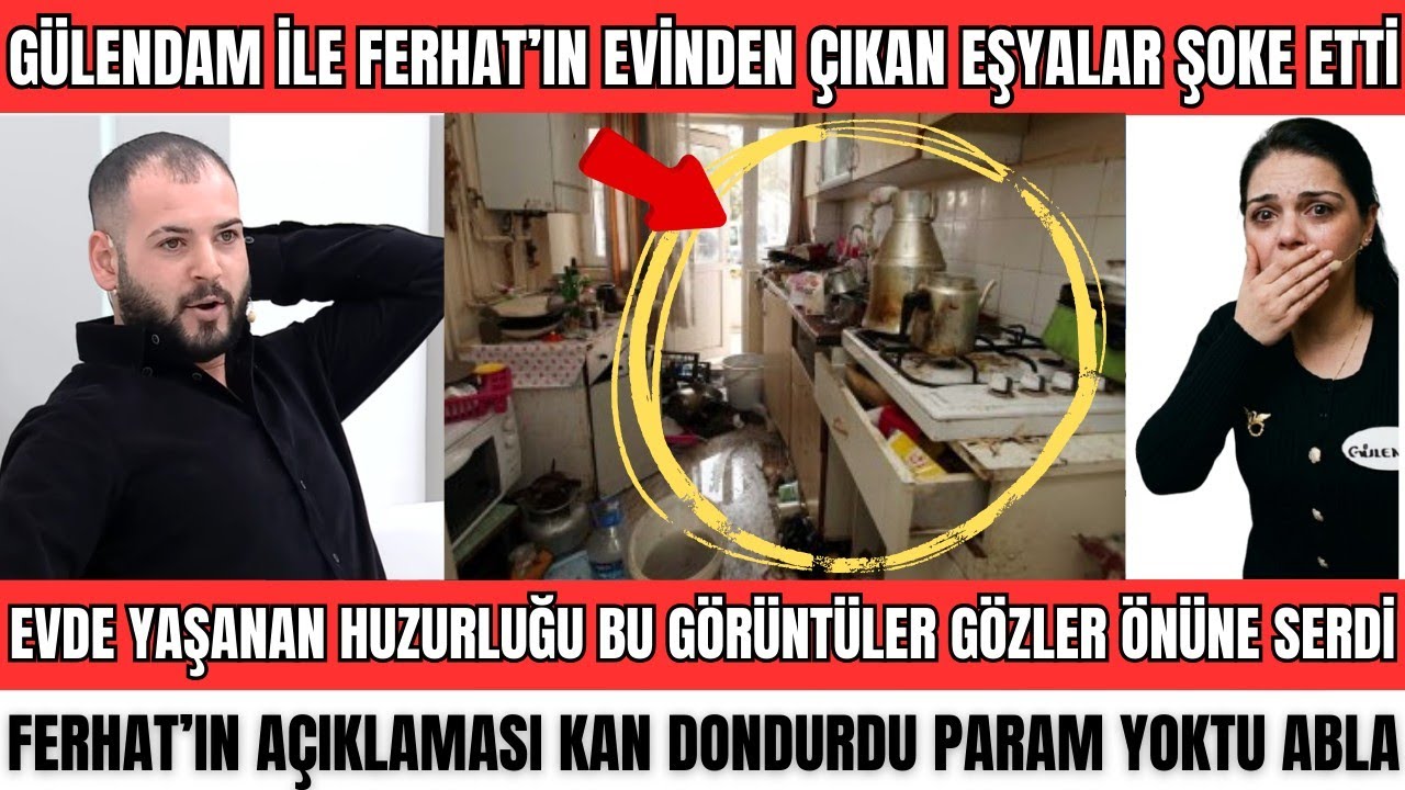 Esra Erol'da GÜLENDAM İLE FERHAT'IN EVİNDEN ÇIKAN EŞYALAR ÇİFTİN GEÇİM SIKINTISI GÖZLER ÖNÜNE SERDİ