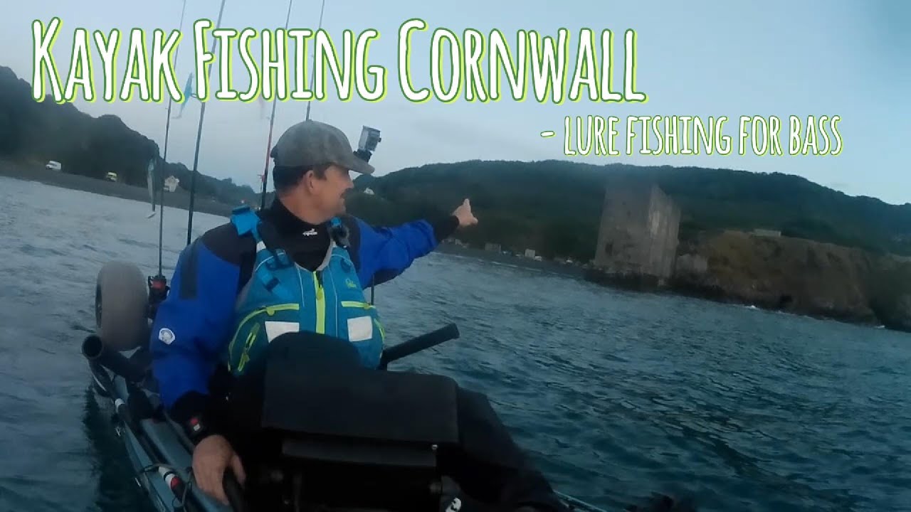 Lure fishing for bass and pollock at the Manacles
