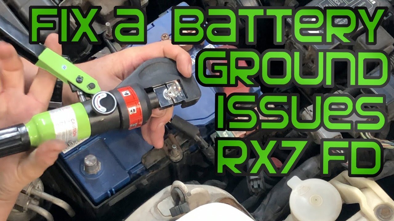 Essex Rotary Quick Vid 45 - RX7 FD3s Battery Cable and Clamp Repair