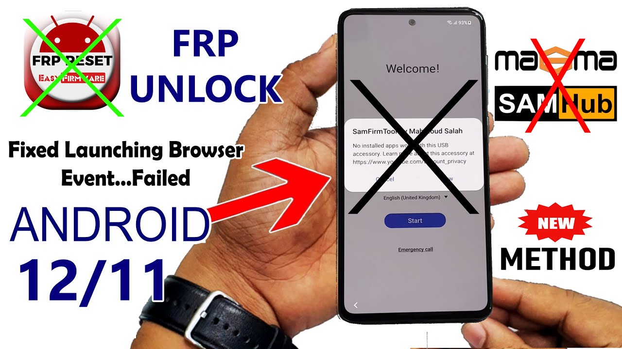 All Samsung ANDROID 12 & 11  Frp Unlock/Bypass Google Account Lock (New Method 2022)🔥🔥🔥