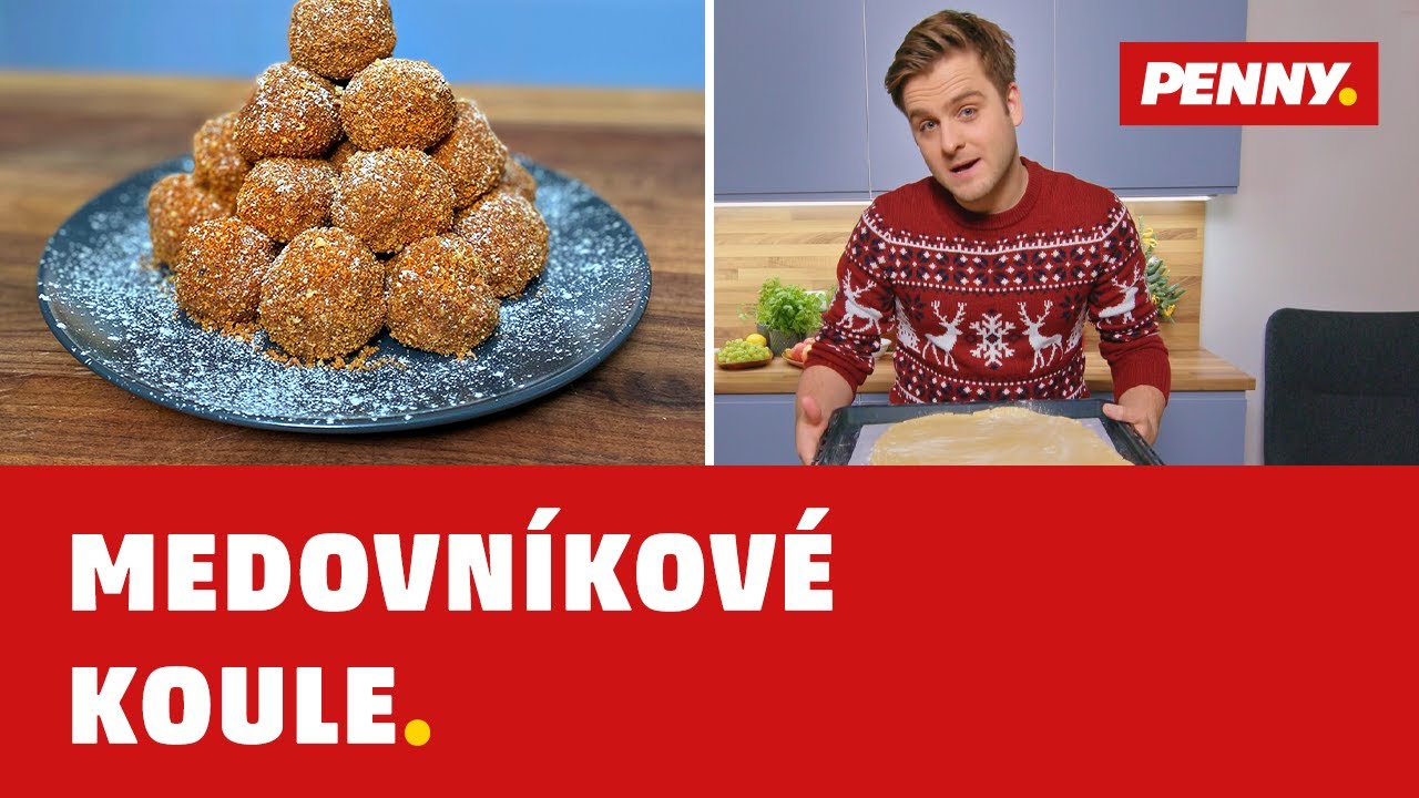 PENNY -  V&yacute;hern&iacute; recept - Medovn&iacute;kov&eacute; koule
