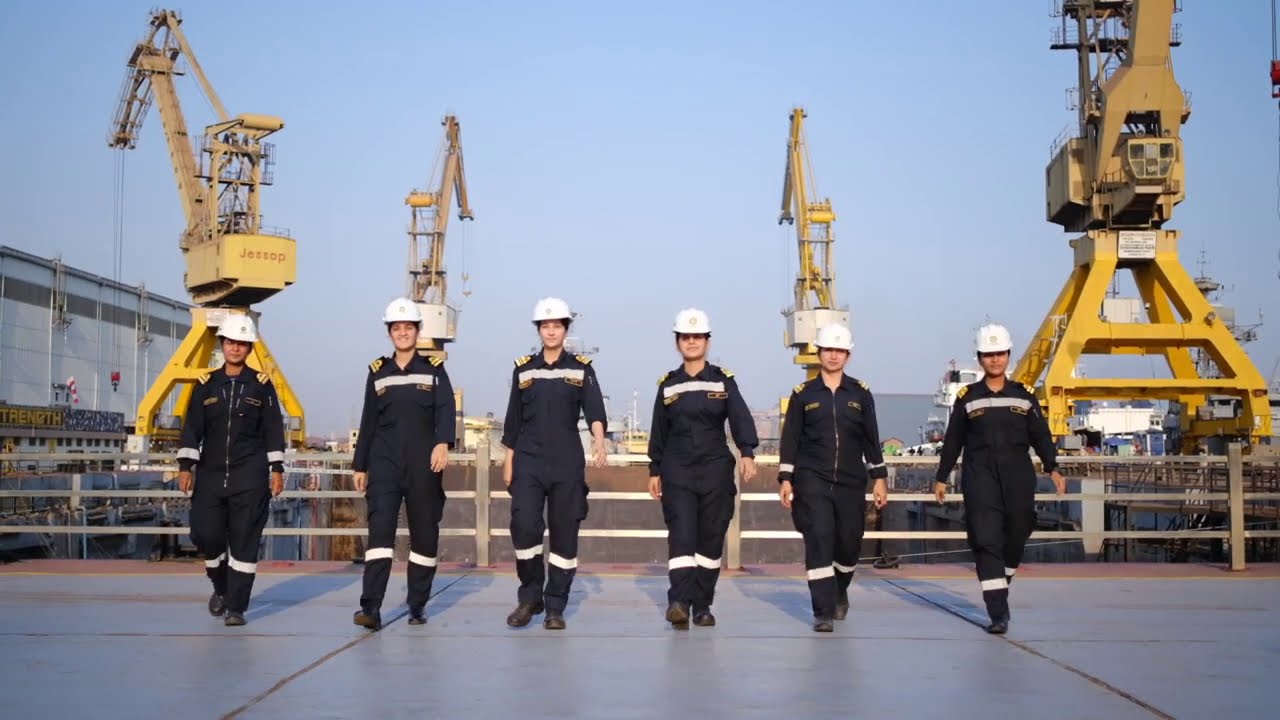 Women in Indian Navy - Naval Dockyard Visakhapatnam