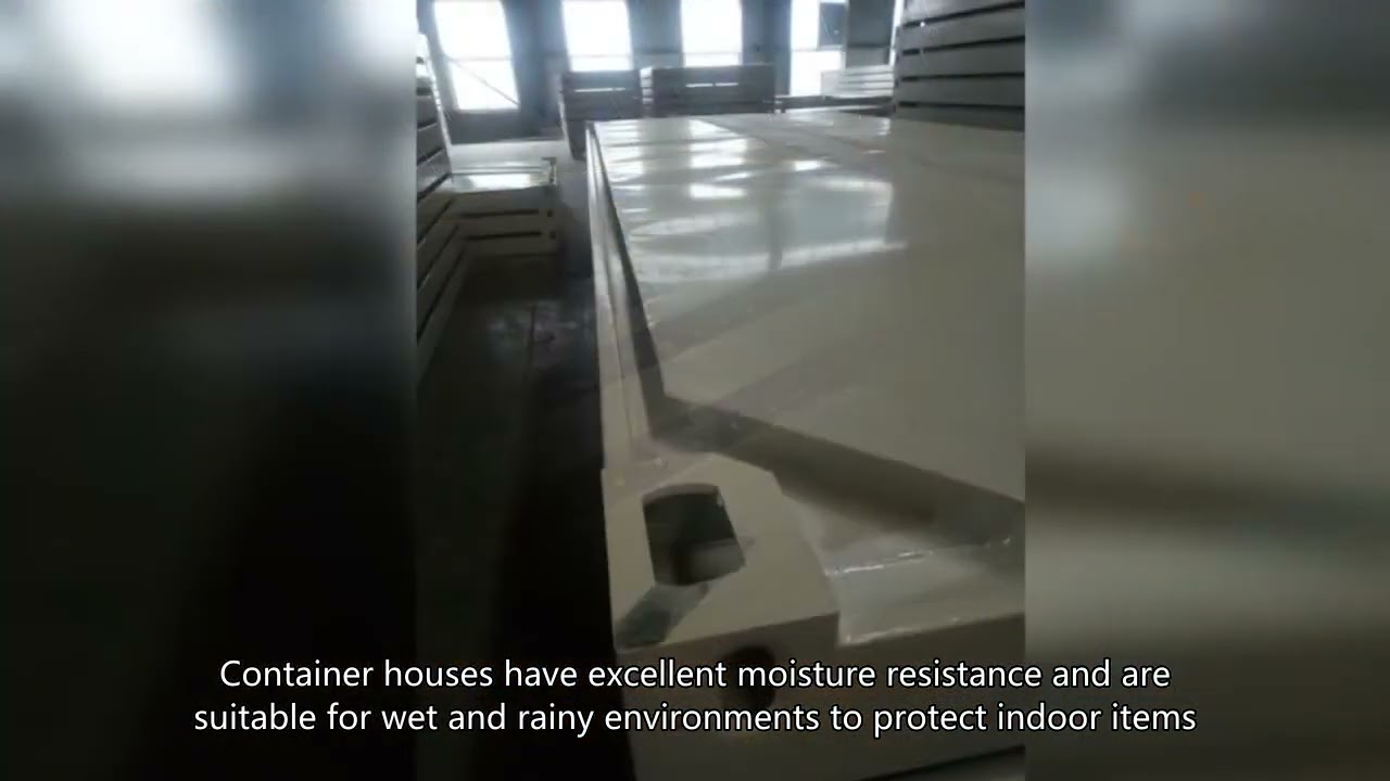 Container house: Excellent moisture resistance, suitable for wet and rainy environment