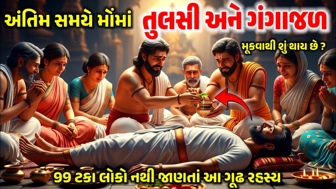 મૃત્યુ સમયે મોઢામાં 'તુલસી' કેમ મુકાય છે? શું આ અંધશ્રદ્ધા છે કે વિજ્ઞાન? જાણી લો આ ભયાનક રહસ્ય!
