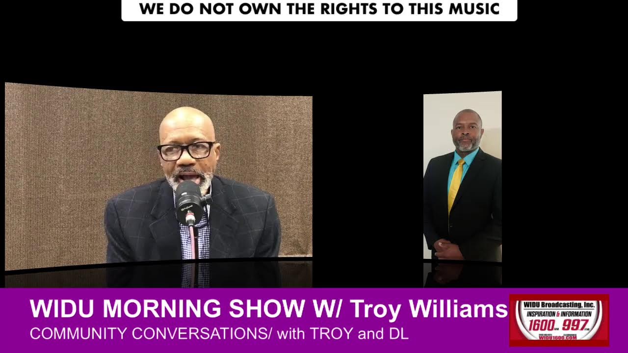 WIDU MORNING SHOW //// COMMUNITY CONVERSATIONS