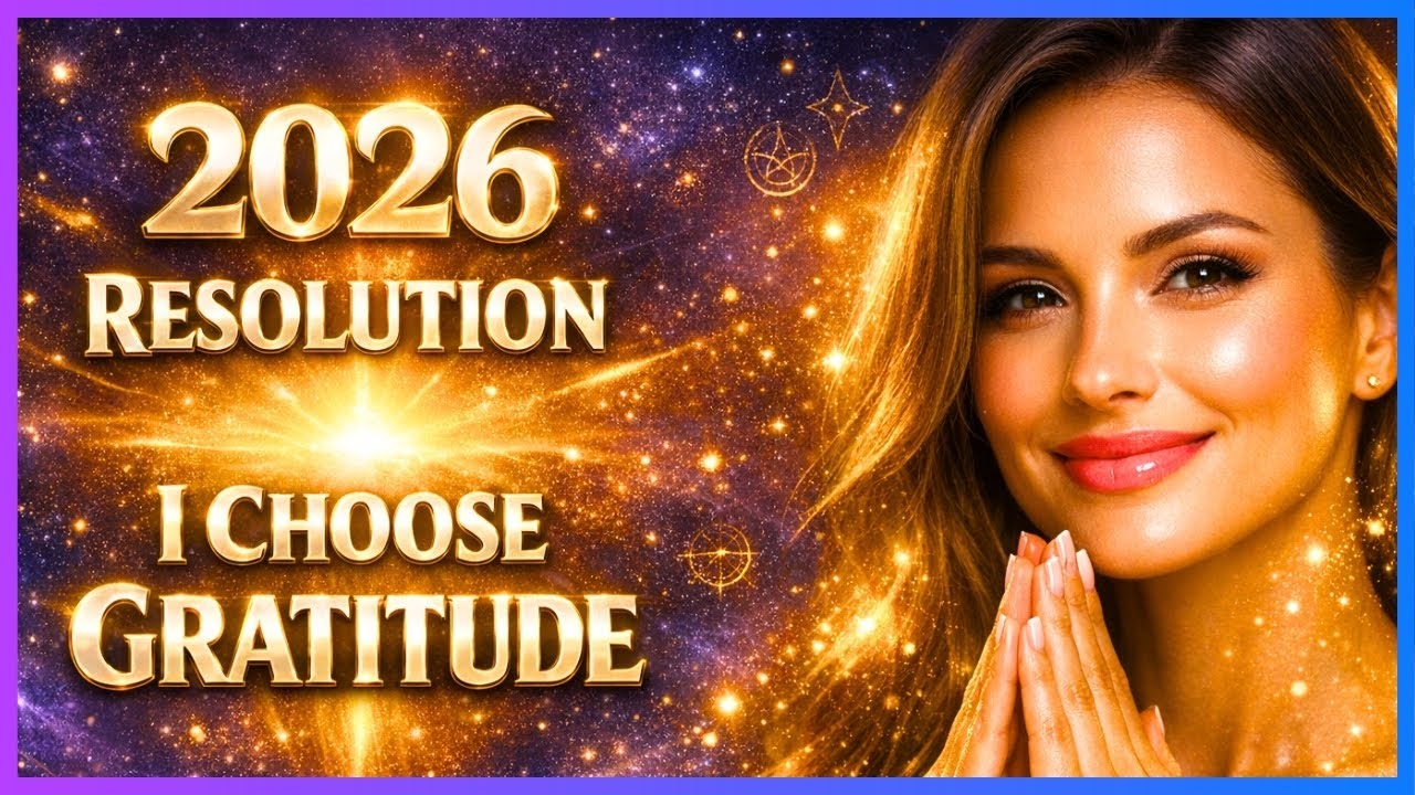 New Year Resolution Song | I Choose Gratitude in #2026  | Daily Affirmation Music