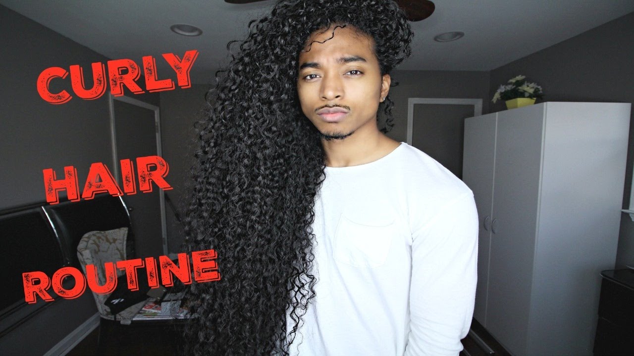 Curly Hair Routine | Men Routine