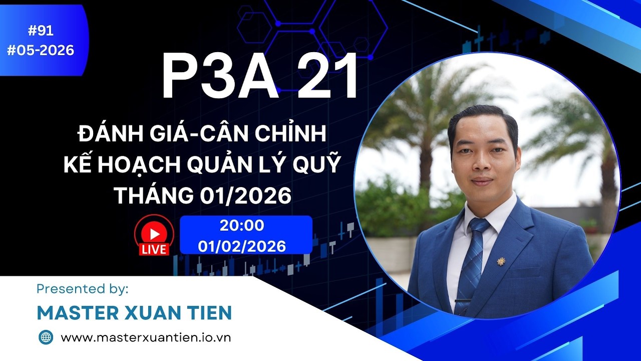 #91 P3A 21 - ĐÁNH GIÁ - CÂN CHỈNH KẾ HOẠCH QUẢN LÝ QUỸ THÁNG 01/2025| 