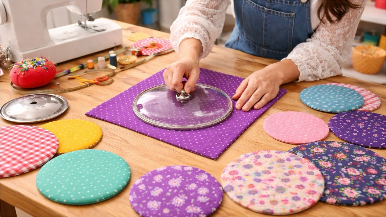 💟 Turn Scrap Fabrics into 2 Cute Sewing Crafts in 10 minutes!