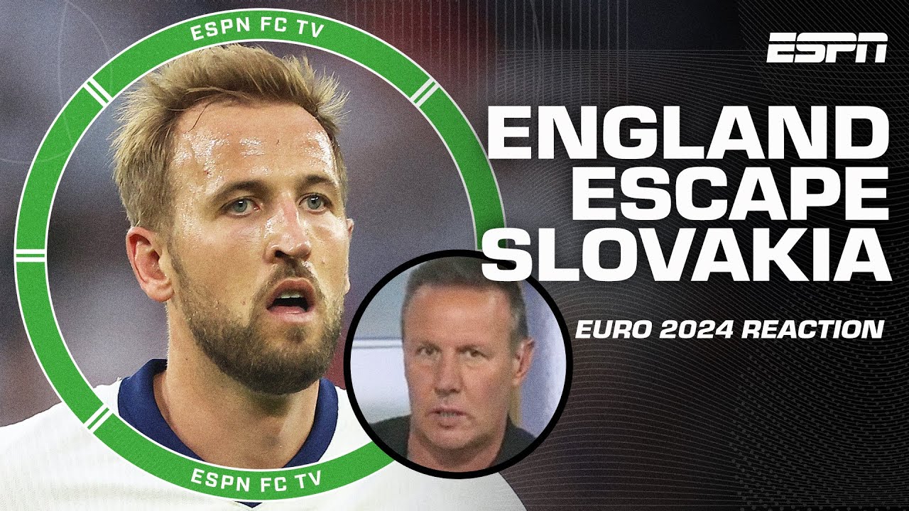 FULL REACTION to England-Slovakia Euro 2024 🚨 'LUCKY ENGLAND HAVE BEEN GARBAGE!' - Burley! | ESPN FC