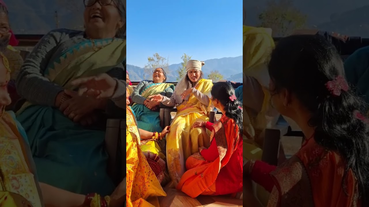 आज गयी में जनेव का दाल भात खाने 🤣
