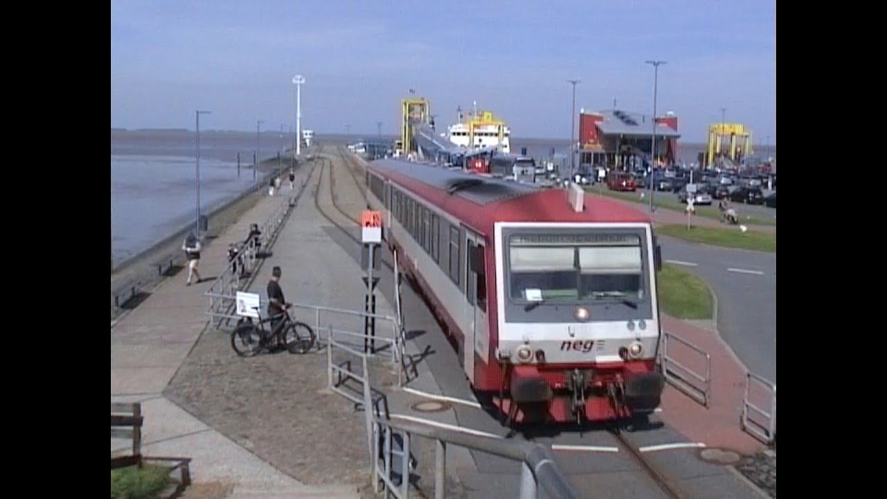 Mit dem IC Kurswagen bis an die Nordsee#Bahnstrecke Niebüll - Dagebüll Mole#August 2015#