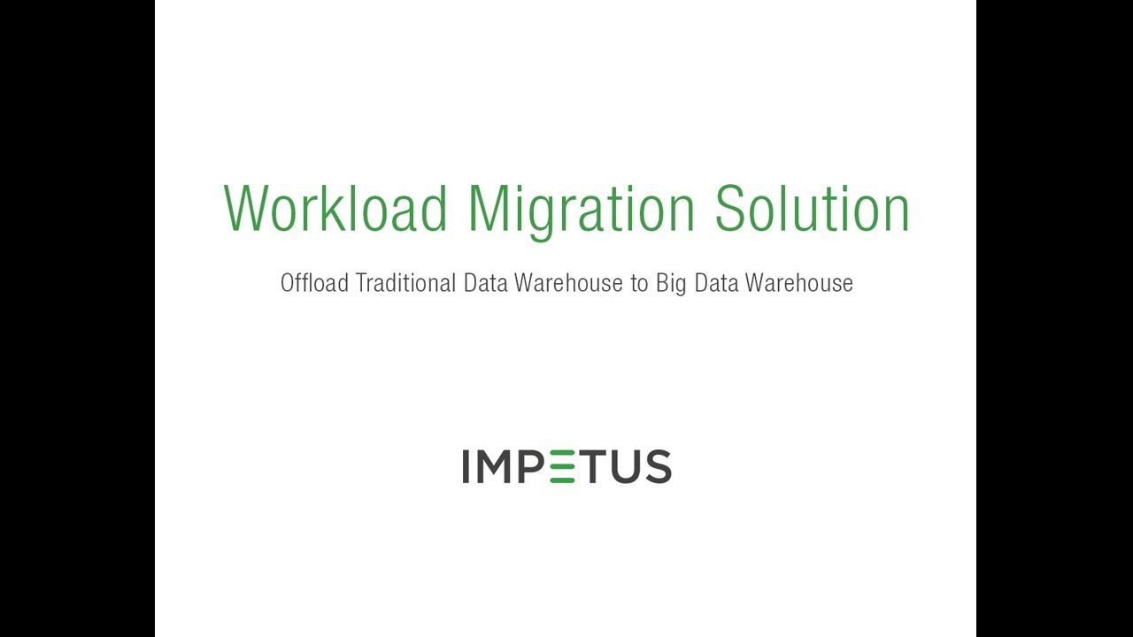 Workload Migration Product Demo