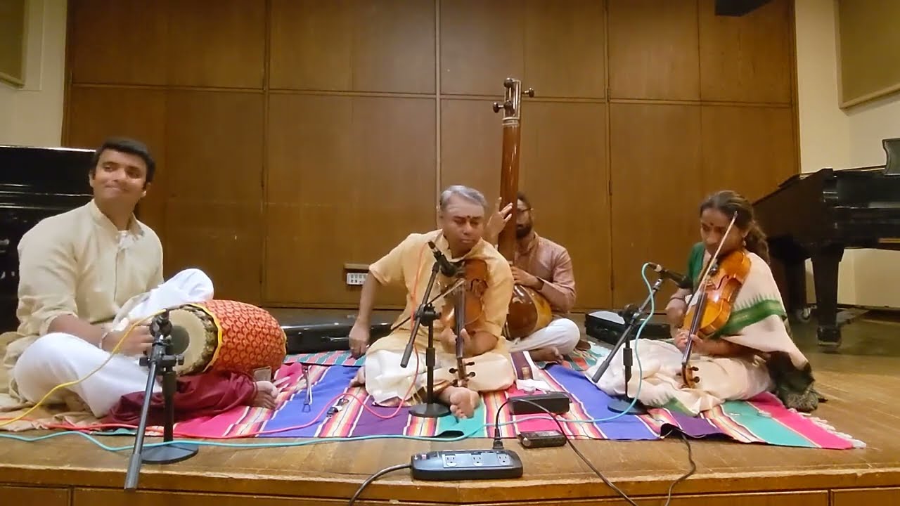 Concert by Vidvan RK Shriramkumar - UC Berkeley - Fall 2022