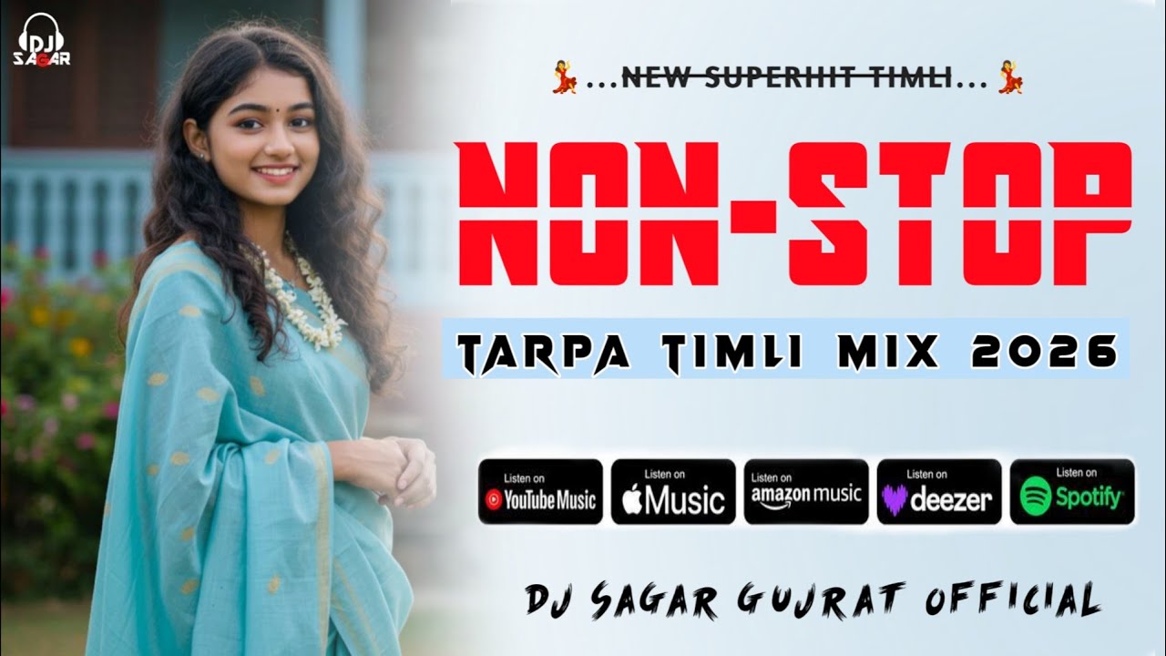 SUPERHIT TARPA TIMLI NONSTOP 2026 🔥 | Adivasi Timli Dance Mix 💃| DJ Sagar Gujarat