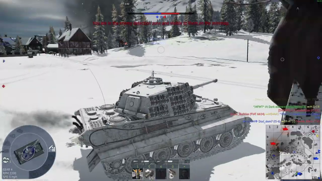 Germany 6.7 | 4 Kill Mid-Battle Push