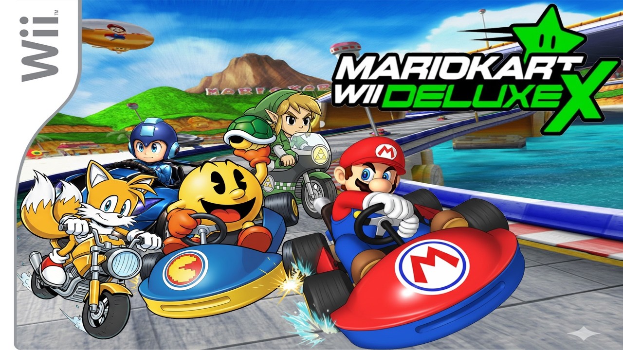 Mario Kart Wii Deluxe X (Hack) Wii ISO