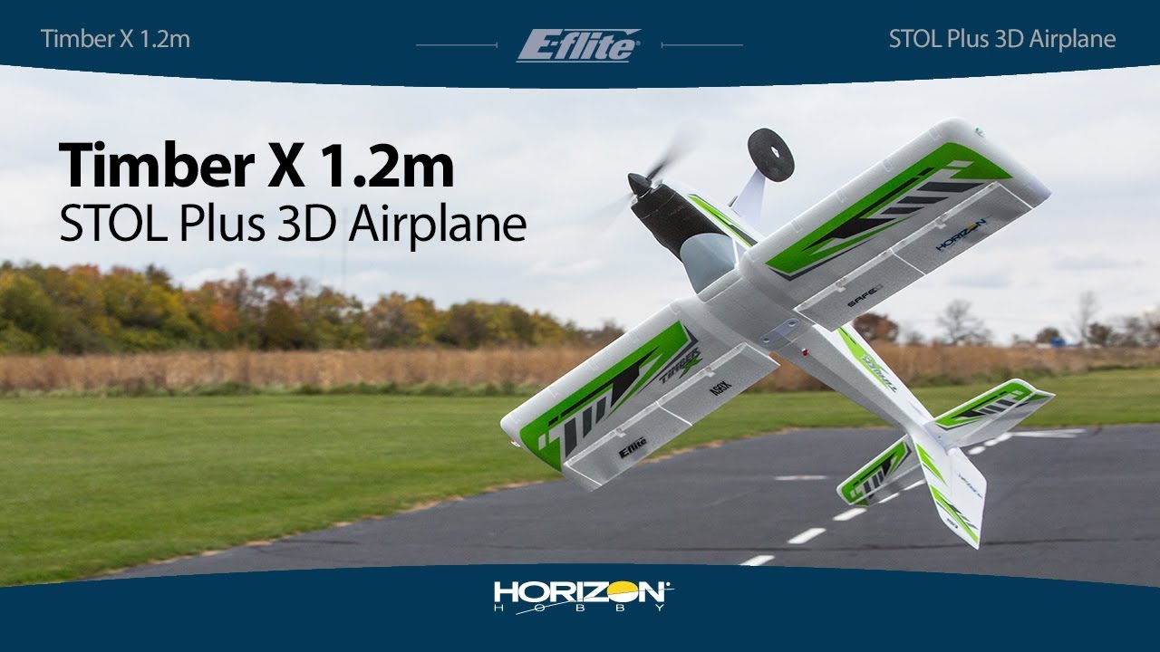E-flite® Timber X 1.2m PNP & BNF Basic