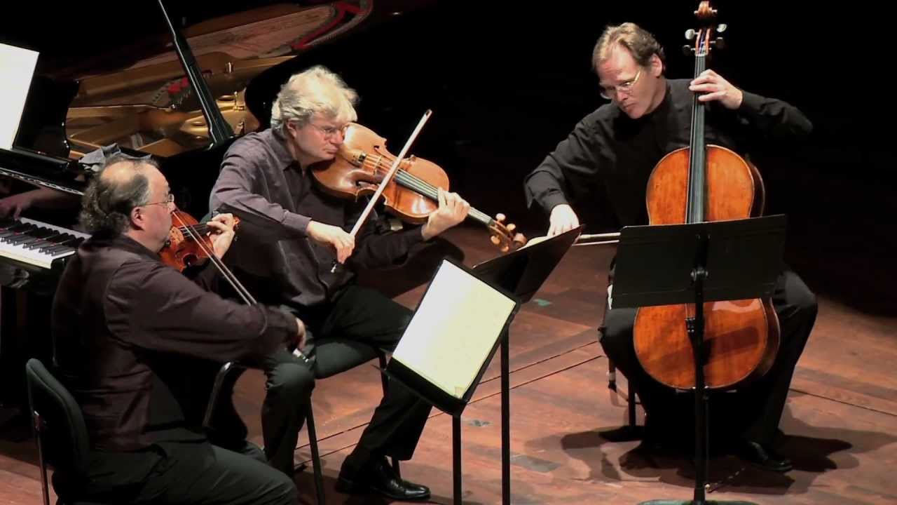 HÖBARTH, SCHLICHTIG, RICHTER & MASRAMON QUARTET (1/8) Brahms, Piano Quartet op. 26 (I)