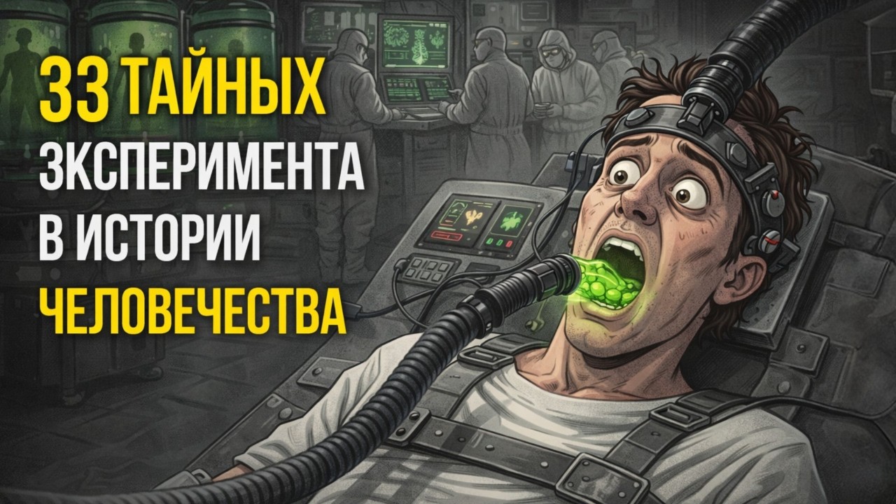 33 Тайных Опыта Над Людьми, Скрытых От ВСЕГО МИРА