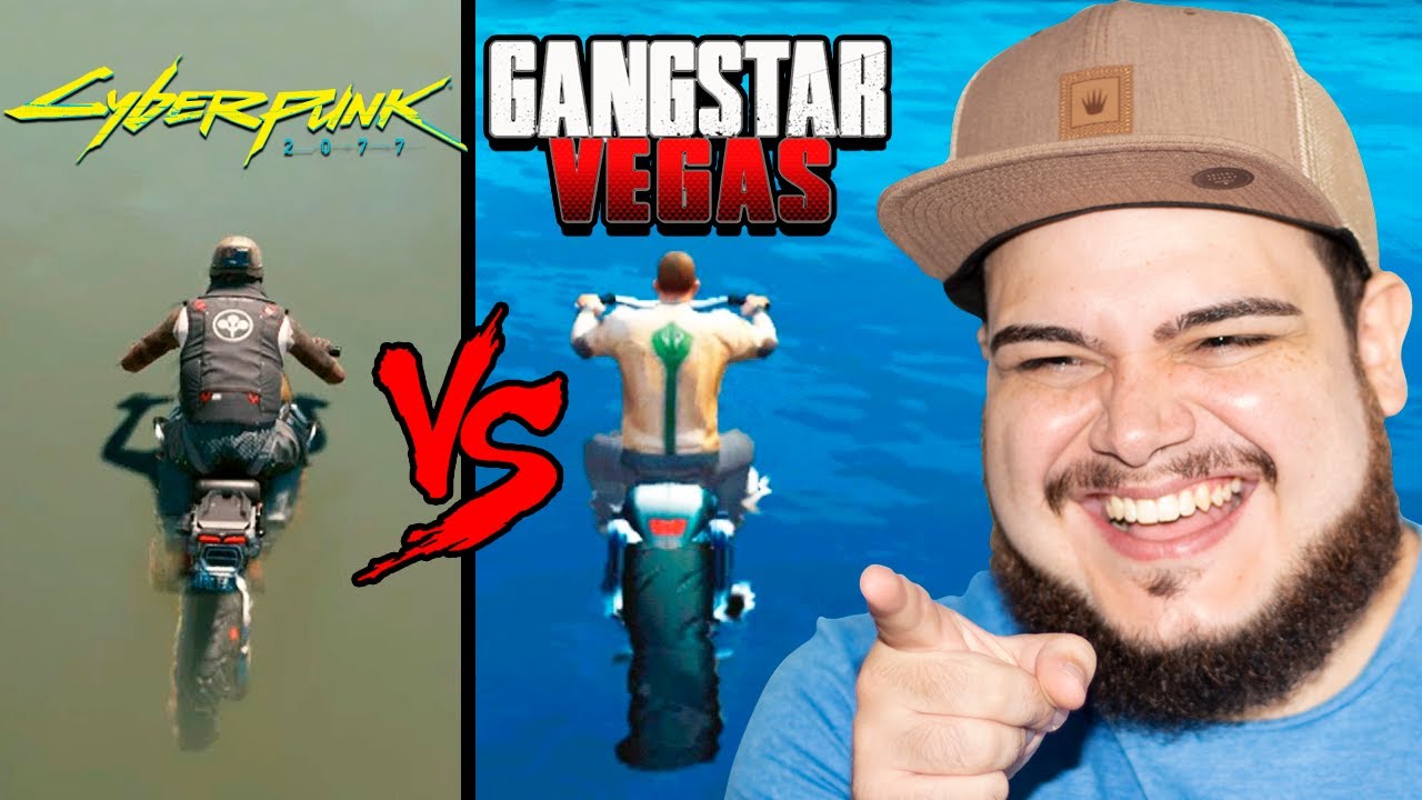 JOGOS ANTIGOS VS CYBERPUNK 2077! É DE DAR DÓ!
