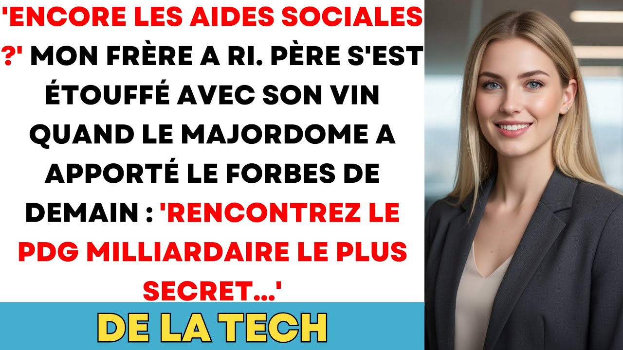 Au Dîner De Famille, Mon Frère Dit 'Toujours Aux Aides Sociales ?'—Puis Ma Couverture De Forbes Est.