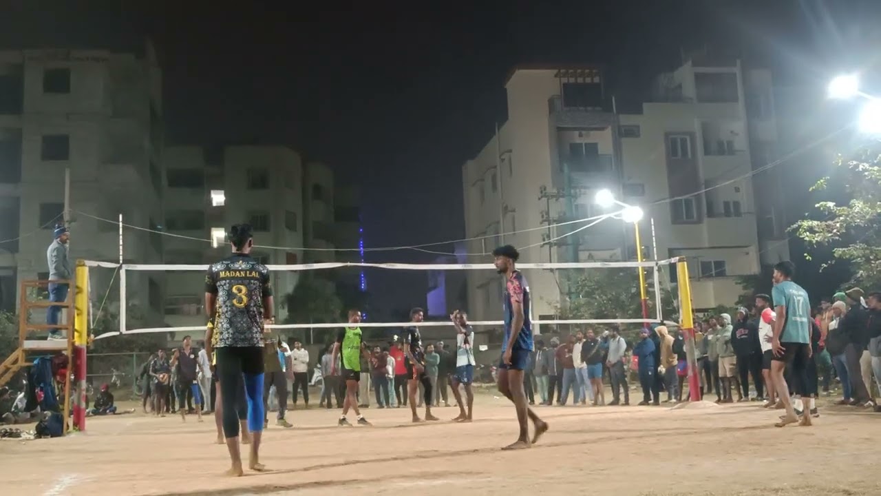 Finals set-1 Kolar 🔥 V/S Chapati boy's 🔥 in Bangalore byrati volleyball Tournament 