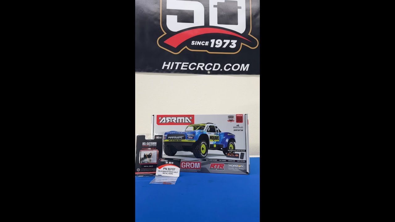 Upgrading Arrma Mojave Grom MEGA: Hitec HS-5070MH Servo Swap for Ultimate Performance