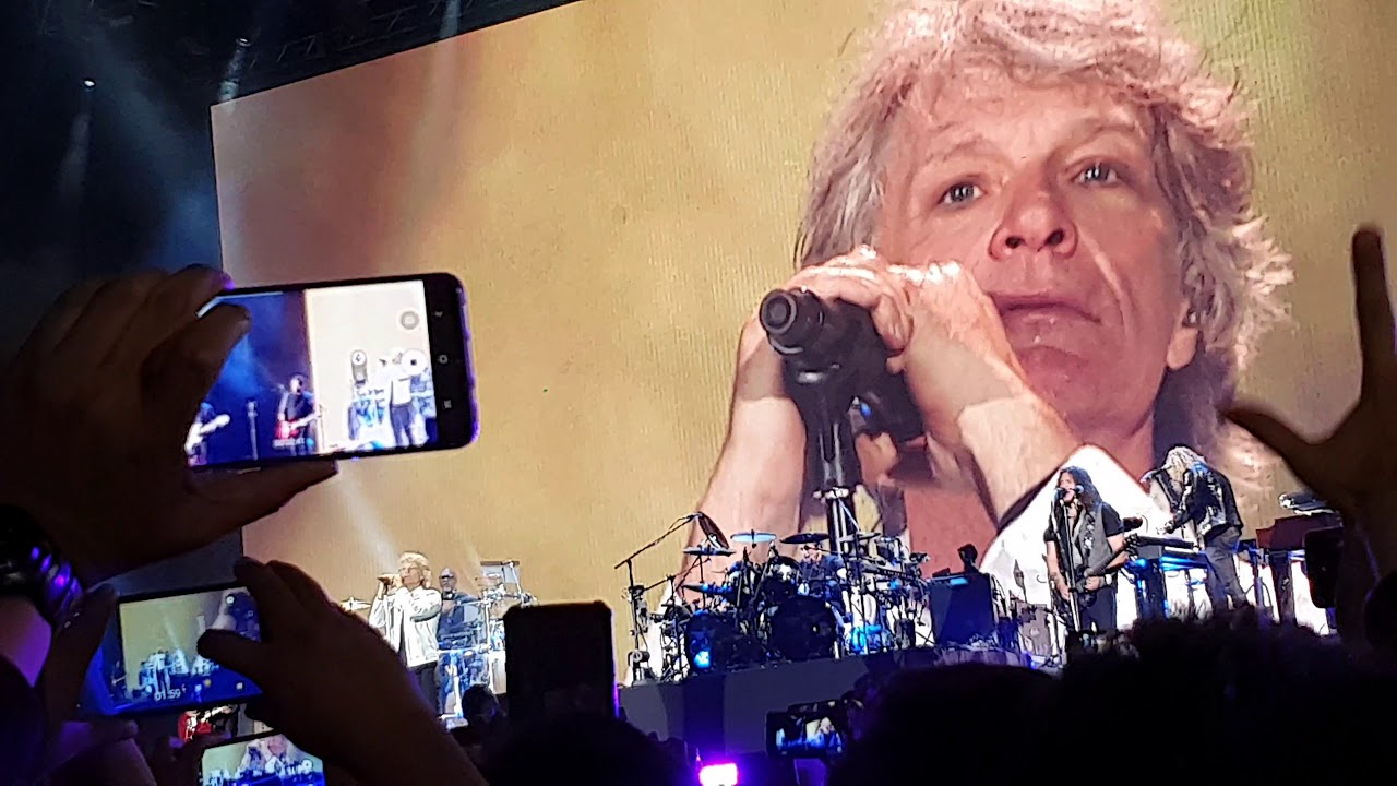 Livin' On A Prayer - Bon Jovi - Estadio Nacional, Lima 2019