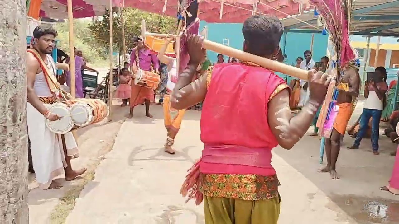 காவடி ஆட்டம் சுபாஷ் பம்பை குழு தகரை 9655030891