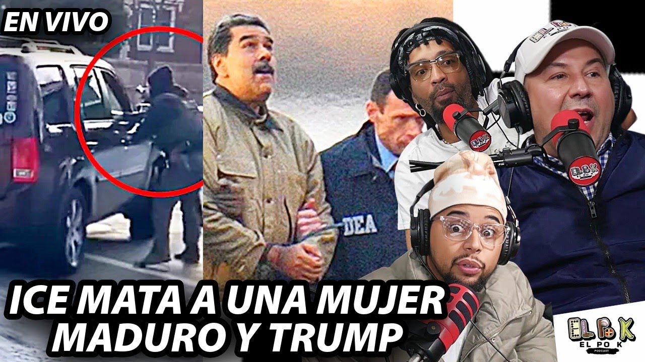 ICE Mata A Una Mujer En Minneapolis, Maduro Capturado | El Po K 136