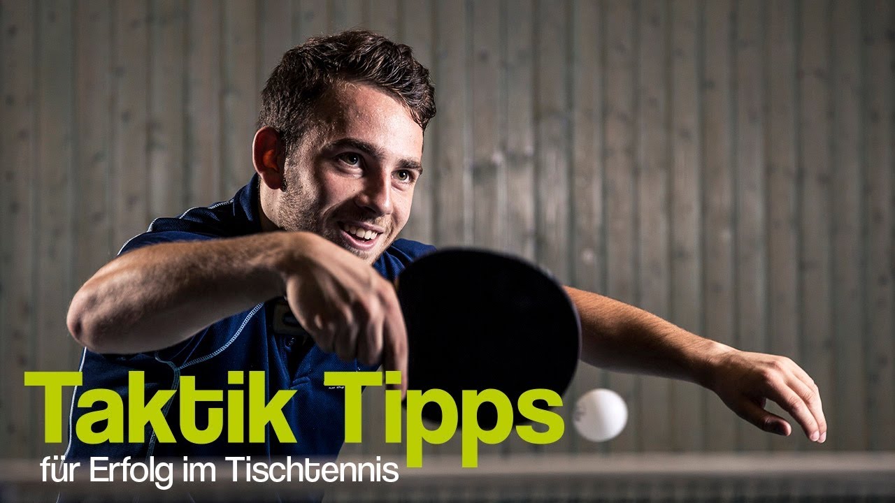 Taktik im Tischtennis: Aufschläge clever variieren
