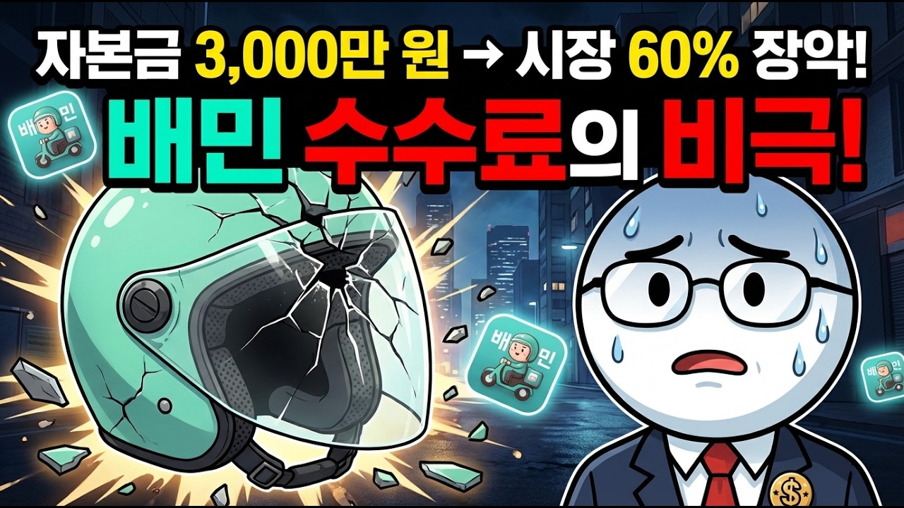 자본금 3000만원으로 시작해 시장 60%를 먹은 배달의민족, 왜 식당을 죽이는 구조가 됐을까요?