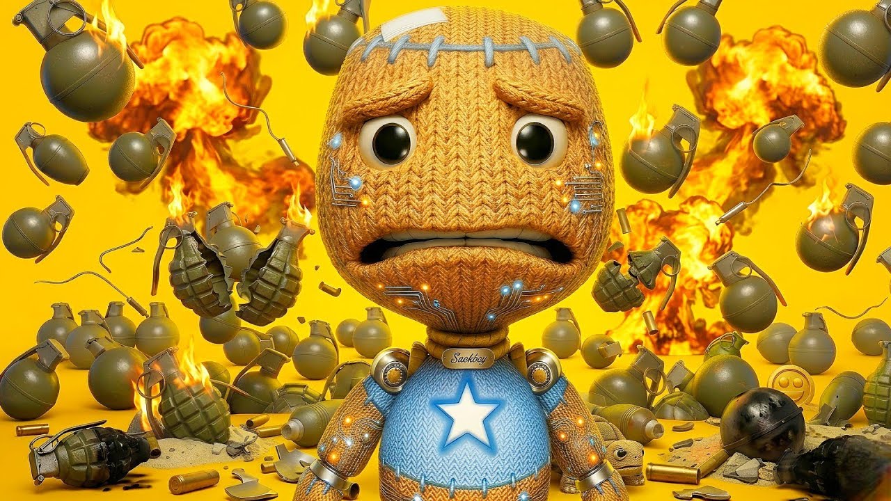 Can Buddy Survive This Bomb Rain? 💣😱🔥#kickthebuddy 