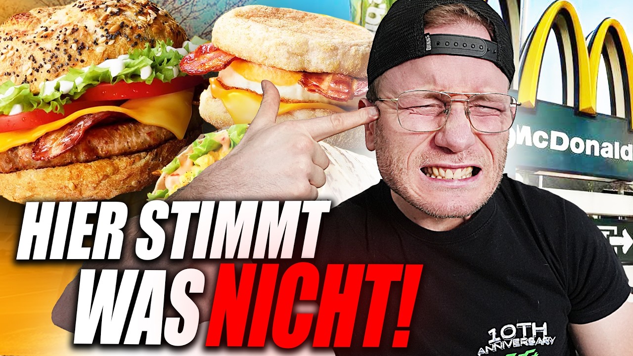 WAS WAR DA LOS? MC DONALDS FRÜHSTÜCK IM HÄRTETEST!