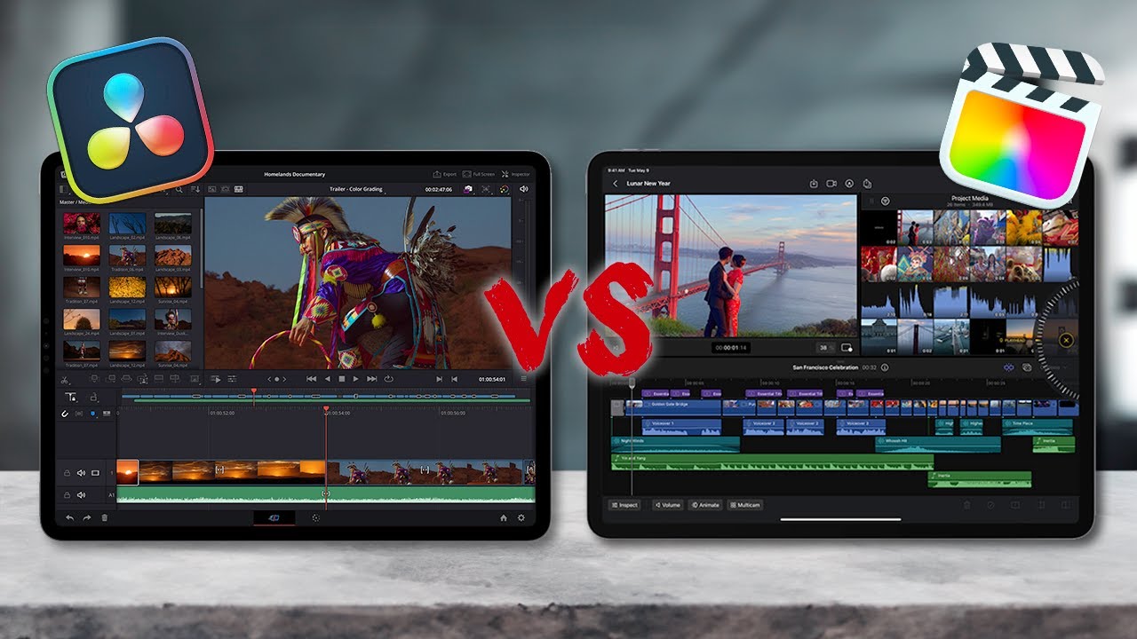 DaVinci Resolve и FCPX для iPad | ОТДАВАТЬ