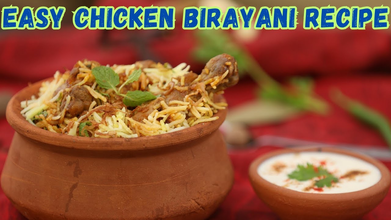 1. Chicken Biryani Ka Asaan Tarika | Full Aroma & Taste Guaranteed 😋